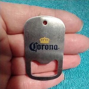 Stainless Steel Corona Bottle Opener Collectible